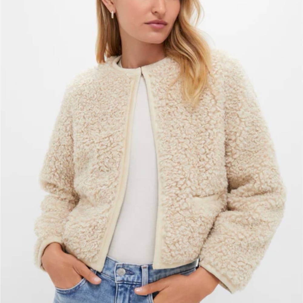 Tuckernuck Cream Sherpa Cameron Jacket